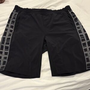 Black and Gray Men's Shorts